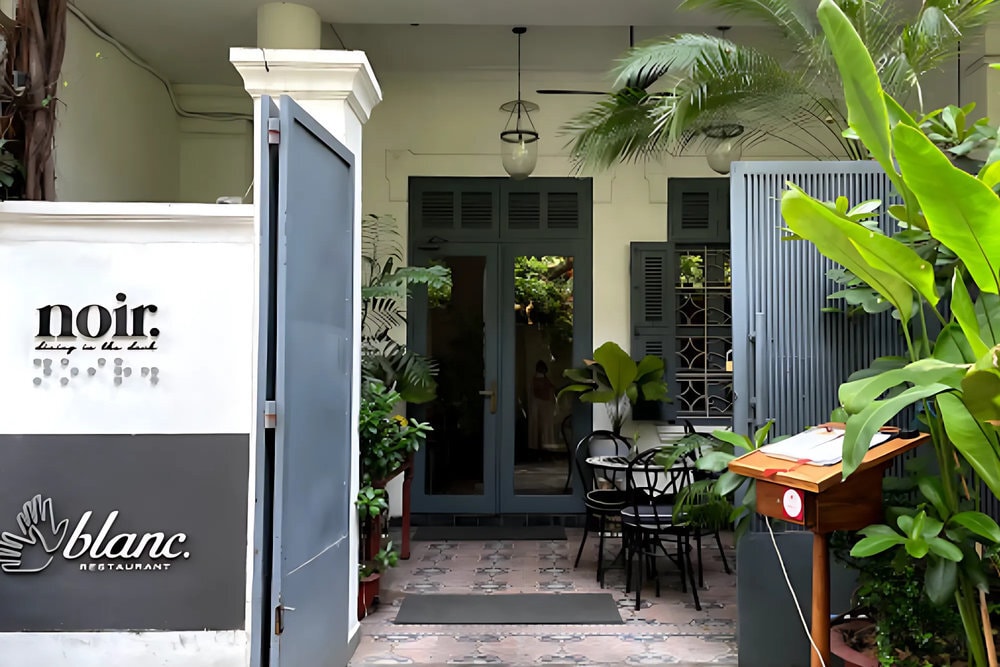 The restaurant’s exterior may not stand out, but inside lies a truly unexpected experience